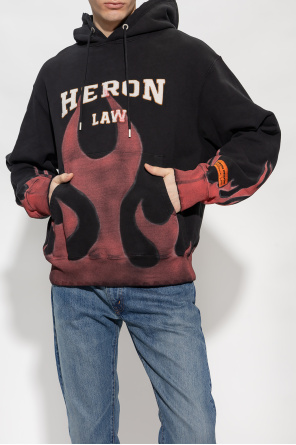 Heron Preston jacket hoodie with logo