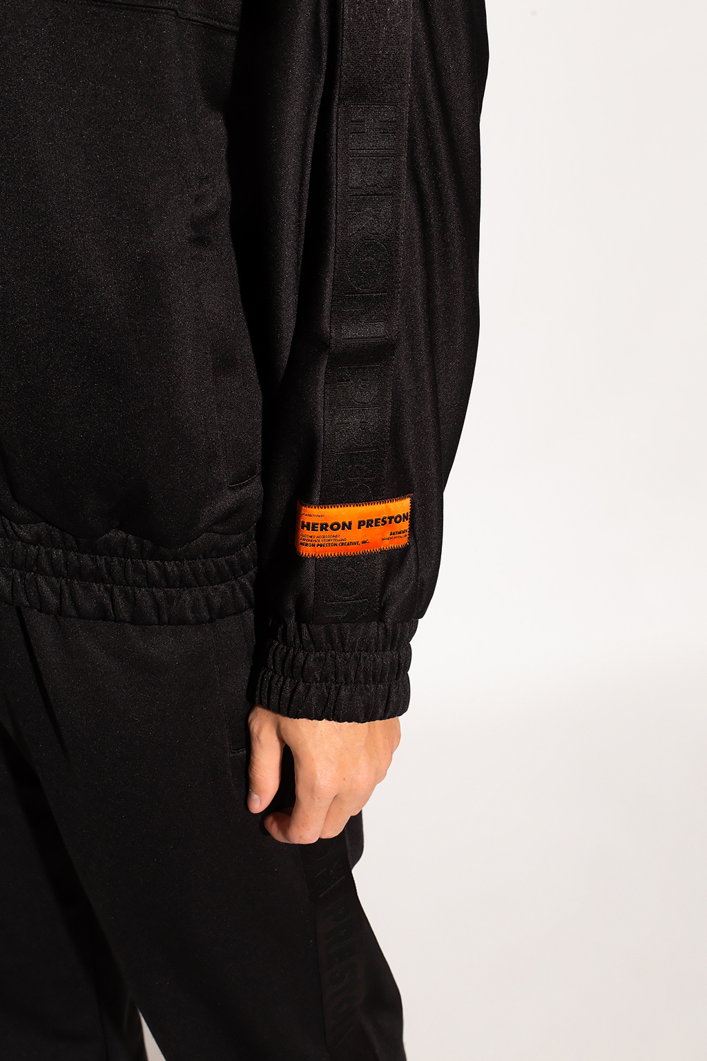 Heron Preston Sweatshirt with standing collar