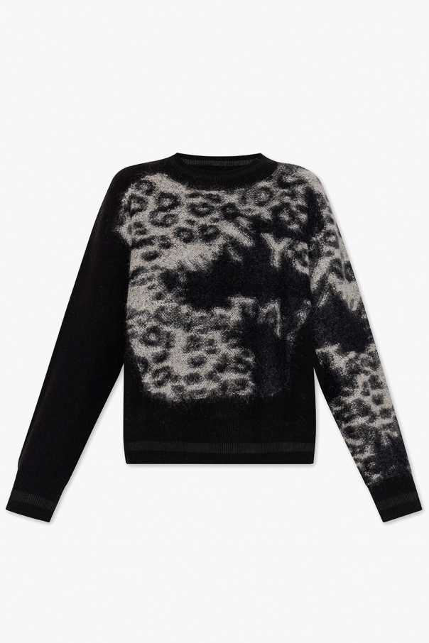 Y-3 Yohji Yamamoto Sweater with animal motif