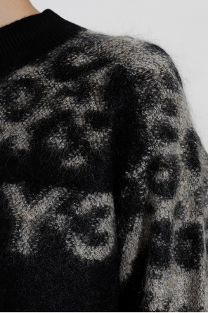 Y-3 Yohji Yamamoto Sweater with animal motif