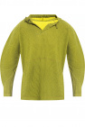 Issey Miyake Homme Plisse GREEN Pleated hoodie