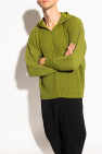 Issey Miyake Homme Plisse GREEN Pleated hoodie