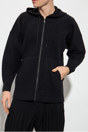 Issey Miyake Homme Plisse Pleated hoodie