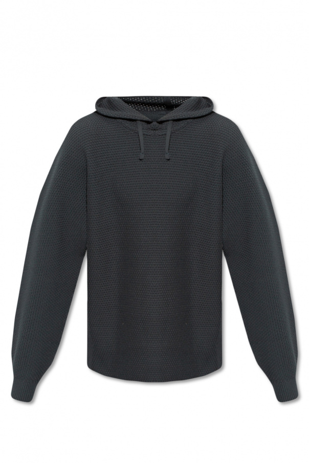 Pullover in misto viscosa Hoodie with long sleeves