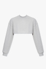 ADIDAS by Stella McCartney GREY Cropped sweatshirt with logo