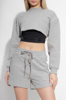 ADIDAS by Stella McCartney GREY Cropped sweatshirt with logo