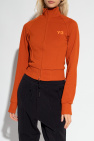 Y-3 Yohji Yamamoto ORANGE Sweatshirt with logo