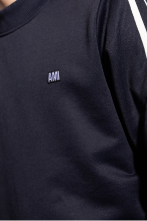 patch-detailed contrasting T-shirt ASOS Daysocial Sweatshirt med logga i frotté