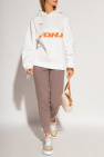 Y-3 Yohji Yamamoto WHITE Logo-printed sweatshirt