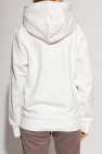 Y-3 Yohji Yamamoto WHITE Logo-printed sweatshirt