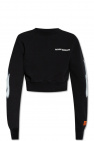 Heron Preston Cropped sweatshirt with logo