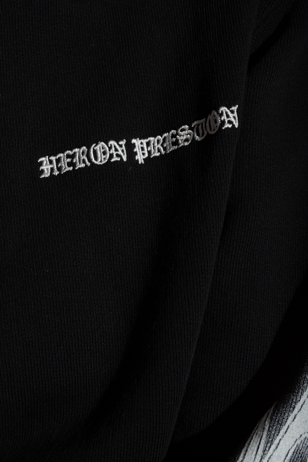 Heron Preston Cropped sweatshirt with logo