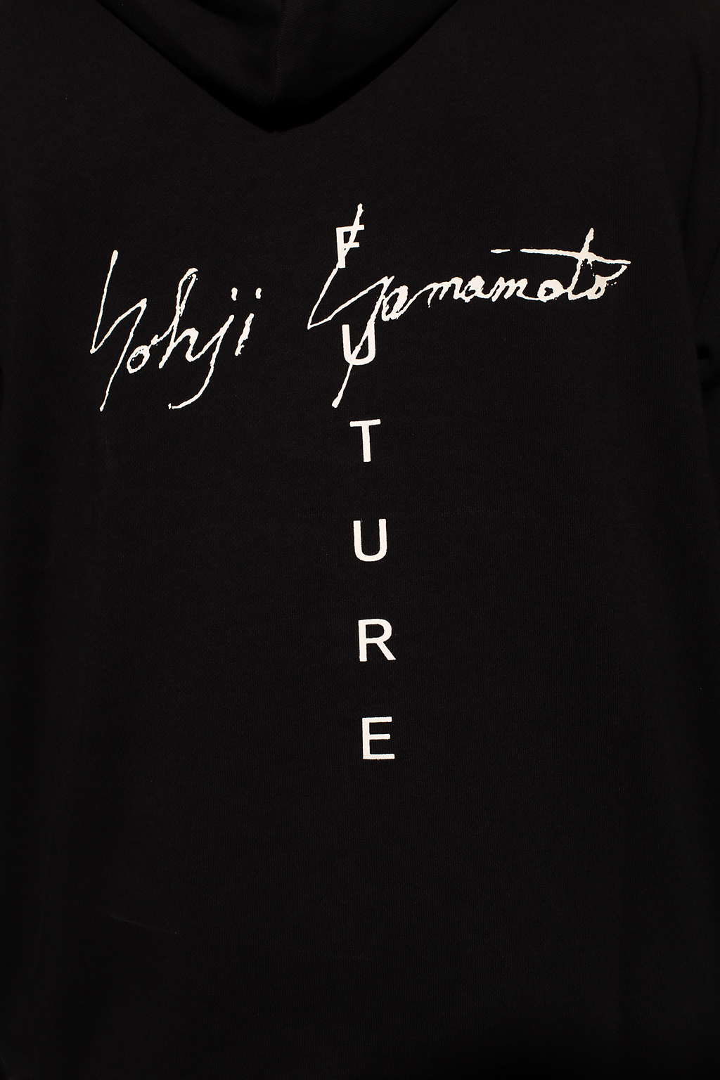Yohji Yamamoto x New Era graphic-print Hoodie - Black