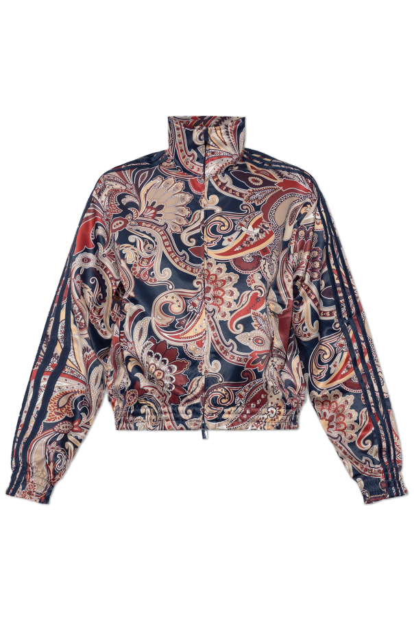 Patterned jacket with stand-up collar od ADIDAS Originals