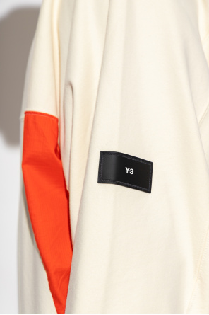 Y-3 Yohji Yamamoto opdruk Sweatshirt with logo patch
