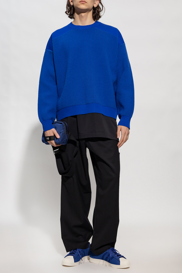 Y-3 Yohji Yamamoto Wool fremdrift sweater
