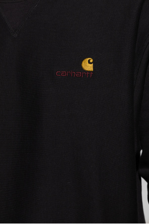 Carhartt WIP Sweatshirt mit Batik-Print Grau