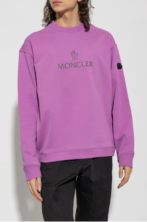 Moncler logo printed sweatshirt balmain sweater eab
