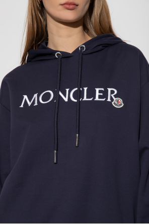 Moncler moncler blue quilted jacket