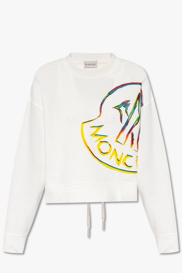 Moncler sweatshirt Lacoste with logo