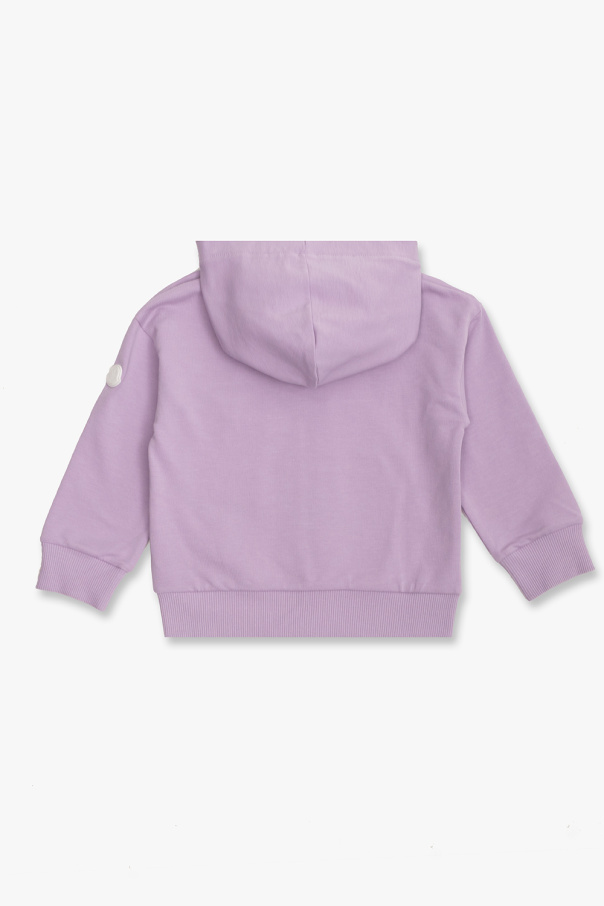 Moncler Enfant Zip-up fleece sweatshirt