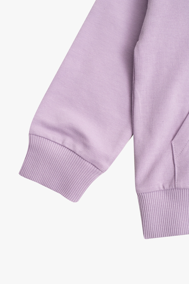 Moncler Enfant Zip-up fleece sweatshirt