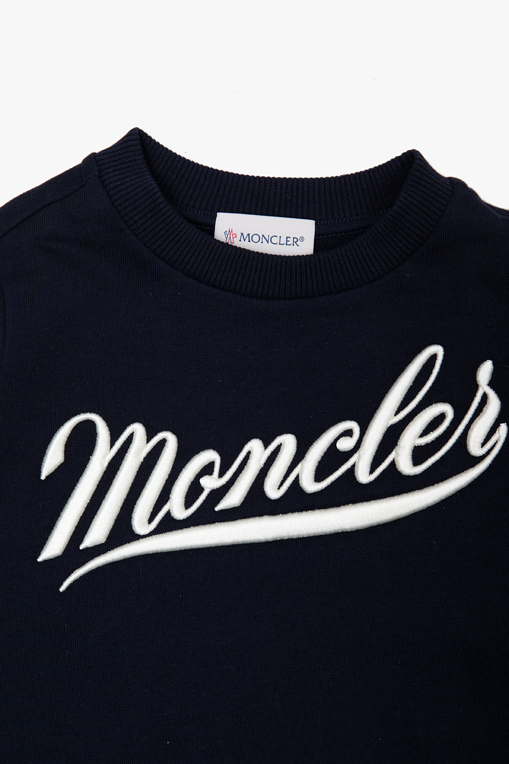 Moncler Enfant sweatshirt Over with logo