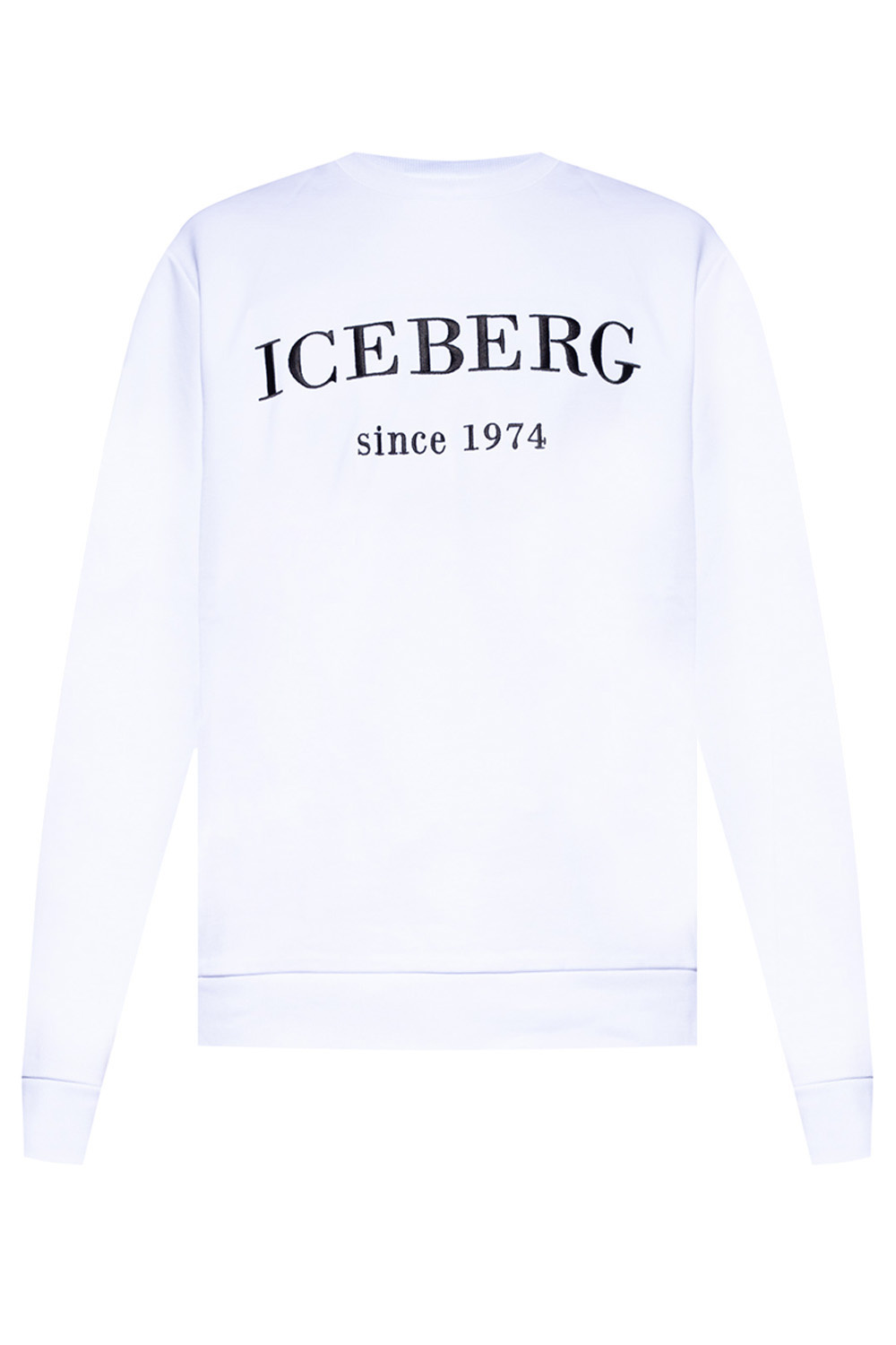 Iceberg sweatshirt poplin with logo