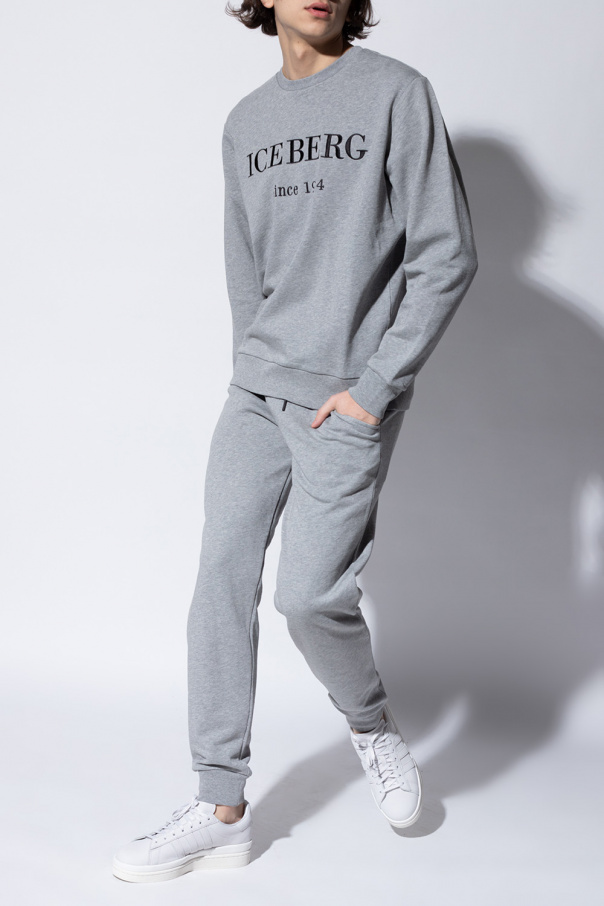 Iceberg Motivation Dual Curved Hooded Sweater