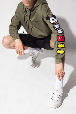 Hoodie with mickey mouse motif od Iceberg