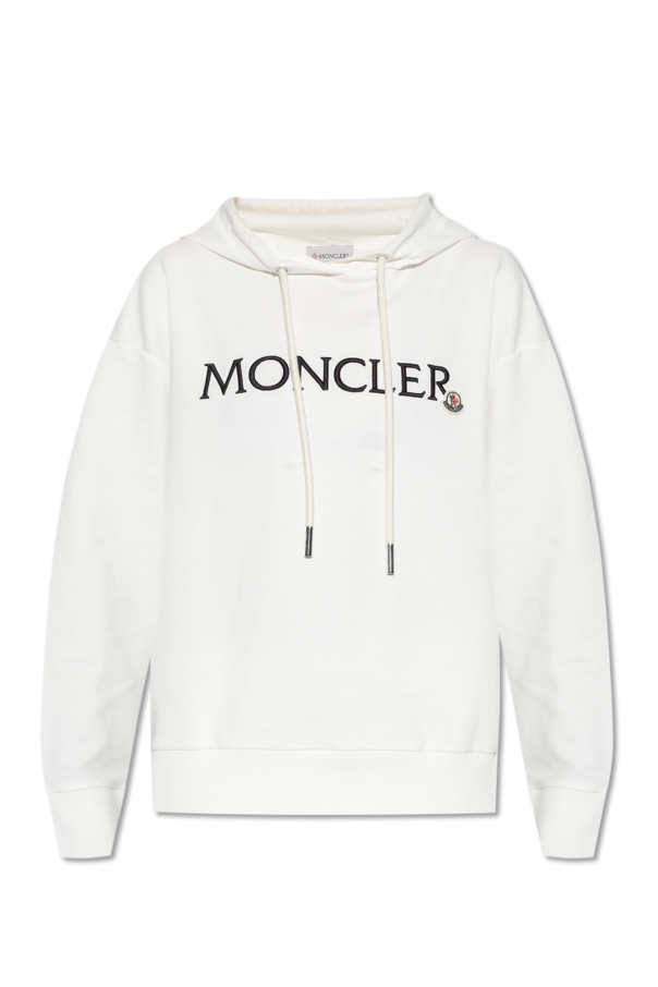 Logo-embroidered hoodie od Moncler