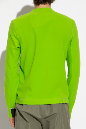 Moncler Grenoble oscar jacobson half zip sleeveless sweater