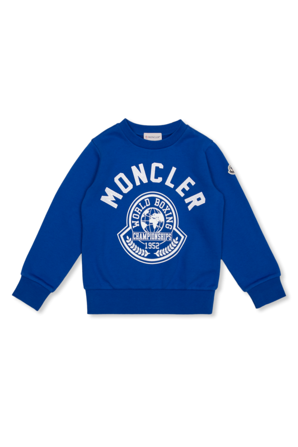 Moncler Enfant AMI Paris embroidered logo sweatshirt