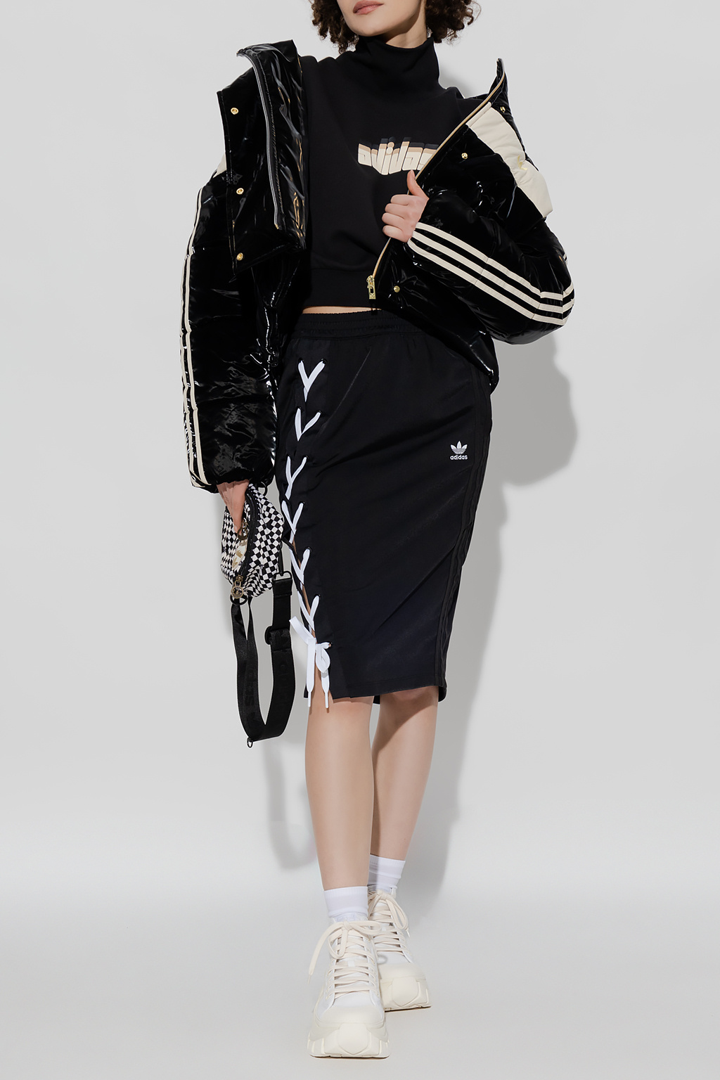 adidas street Originals Cropped oversize sweatshirt