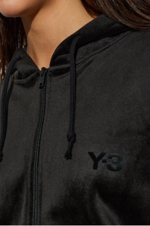 Y-3 Camisola de veludo