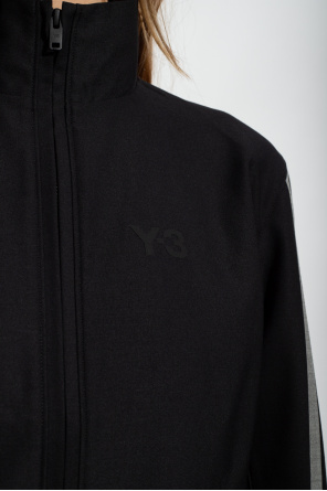 Y-3 Yohji Yamamoto shirt with logo burberry kids t shirt black