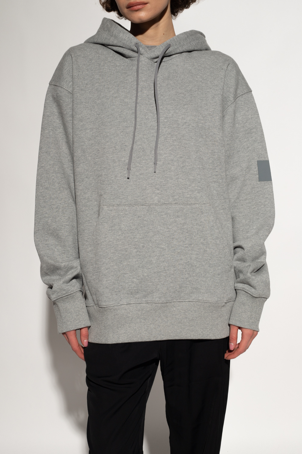 Y-3 Yohji Yamamoto Logo-printed hoodie