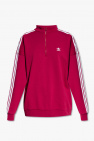 ADIDAS Originals BURGUNDY Sweatshirt with standing collar