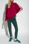 ADIDAS Originals BURGUNDY Sweatshirt with standing collar