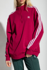 ADIDAS Originals BURGUNDY Sweatshirt with standing collar