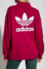 ADIDAS Originals BURGUNDY Sweatshirt with standing collar