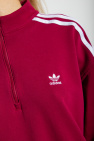 ADIDAS Originals BURGUNDY Sweatshirt with standing collar