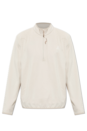 Sweatshirt with a stand-up collar