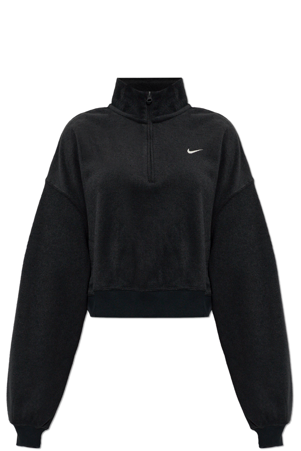Cropped fleece sweatshirt od Nike