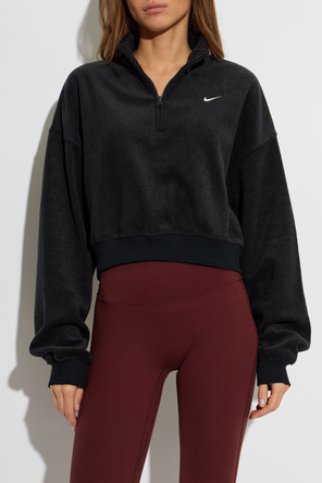 Nike Cropped fleece sweatshirt