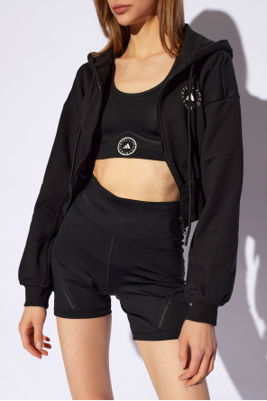 ADIDAS by Stella McCartney Cropped hoodie with logo