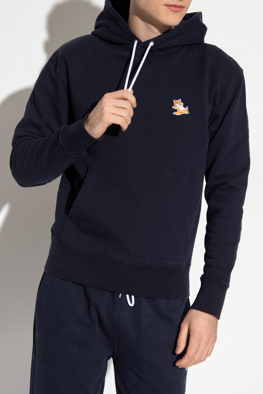 Maison Kitsuné Hoodie with logo