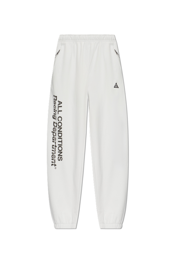 Sweatpants with ribbed cuffs od Nike