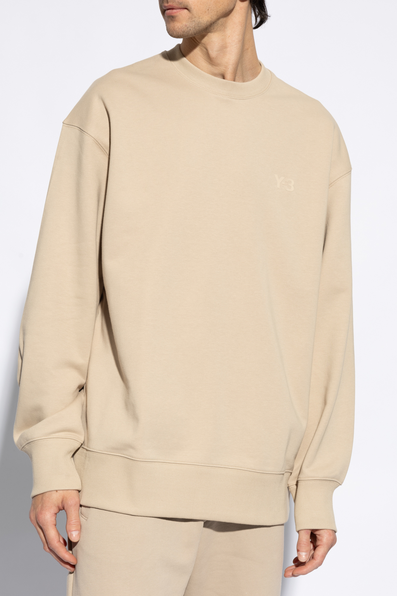 Y-3 Yohji Yamamoto knitted sweatshirt with logo