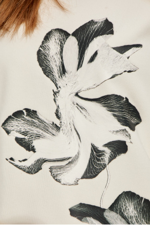 Y-3 Yohji Yamamoto Bluza z motywem kwiatowym